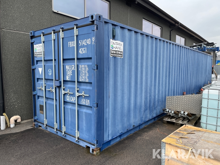 Container 40 fot isolerad