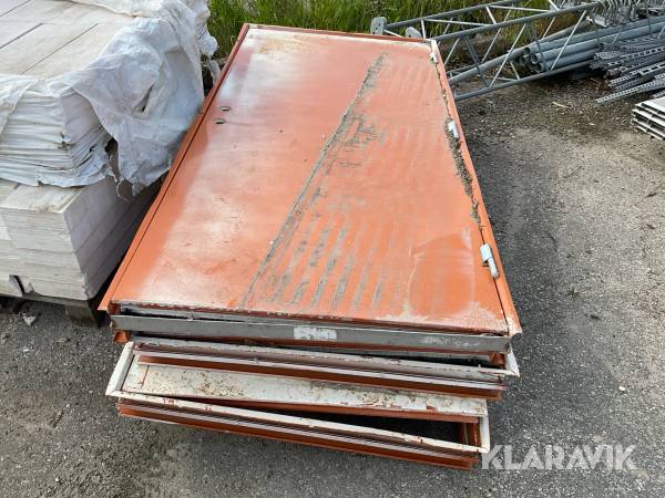 Dörrar KPAB KP S, 10x21 3st