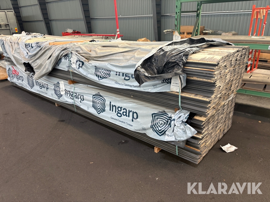 Z-Panel liggande Mörkgrå 22x165x5400, 1814,4lpm