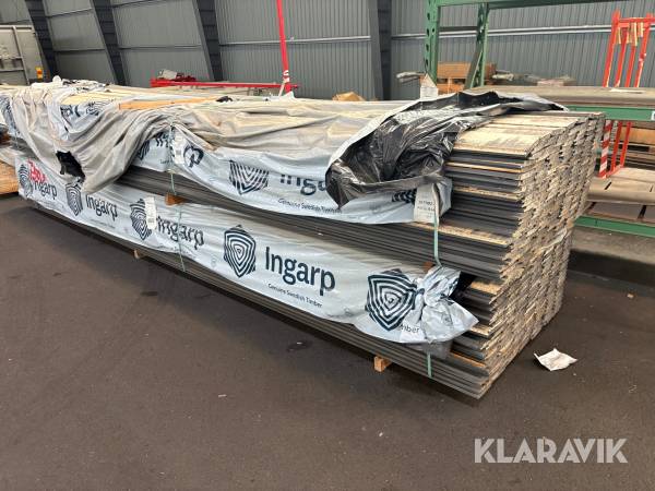Z-Panel liggande Mörkgrå 22x165x5400, 1814,4lpm