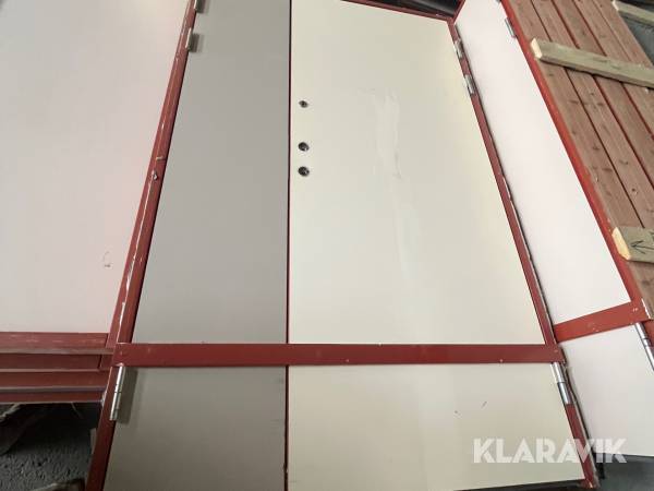 Dubbeldörrar Kalix-dörr 1290x2090mm, 22st