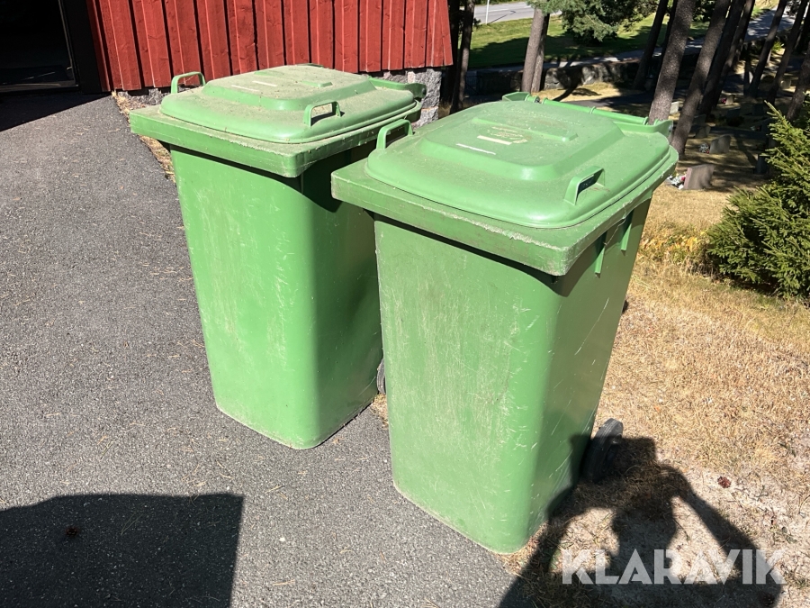 Soppkärl/Sopptunnor PPS 2st