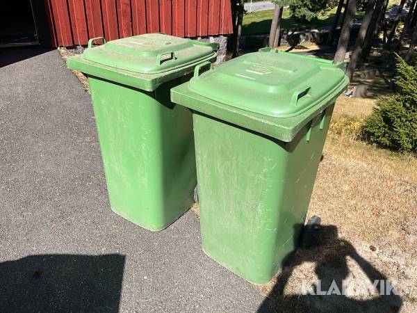 Soppkärl/Sopptunnor PPS 2st