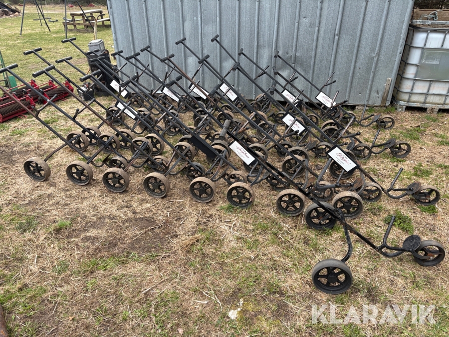 Vagnar till golfbag 25st