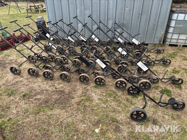 Vagnar till golfbag 25st