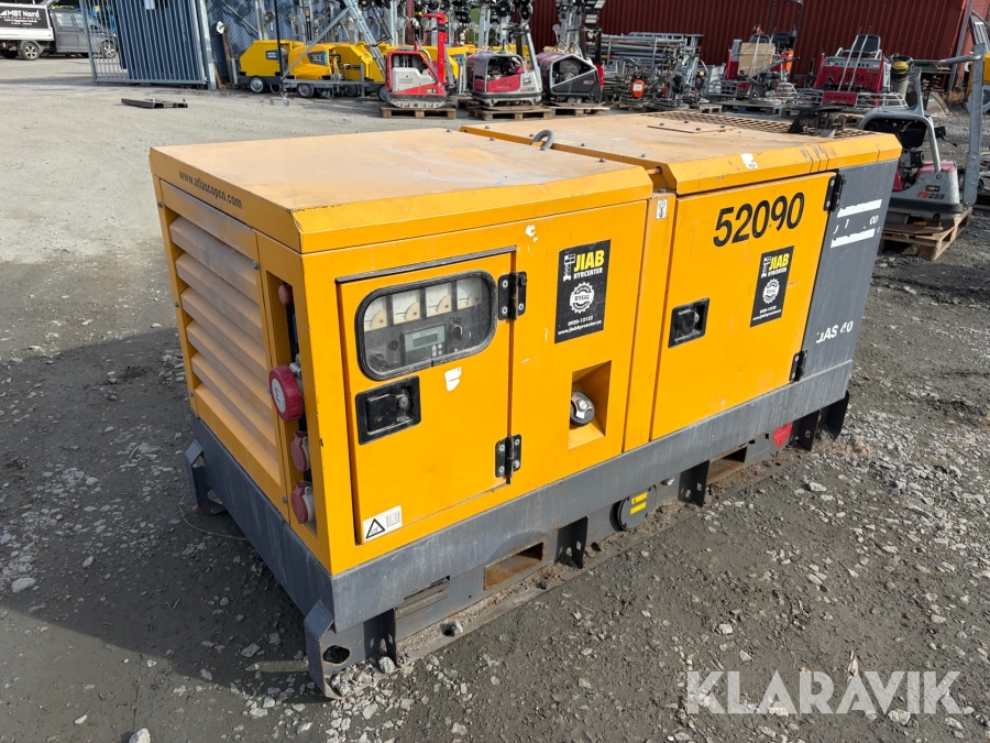 Generator Atlas Copco QAS 40