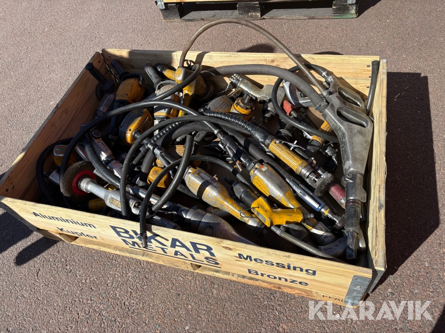 Diverse luftverktyg Atlas Copco