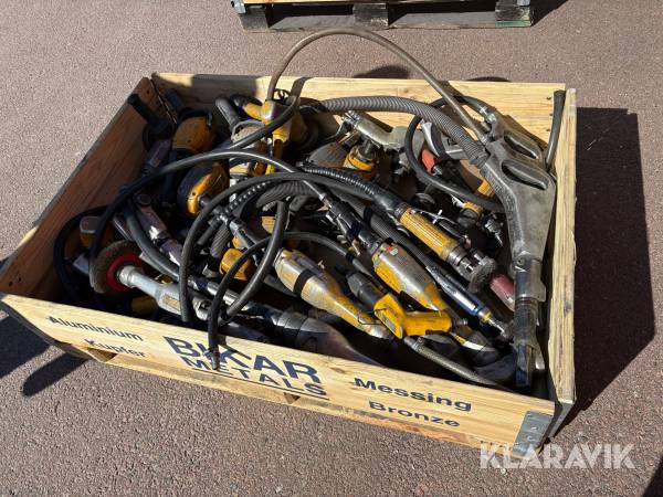 Diverse luftverktyg Atlas Copco