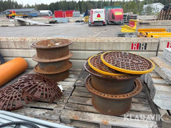 Betäckningar/gjutjärn