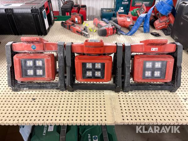 Arbetsbelysning Hilti SL 6-A22 3st