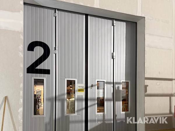 Motordriven vikport Prido Ecolid 3000x3600