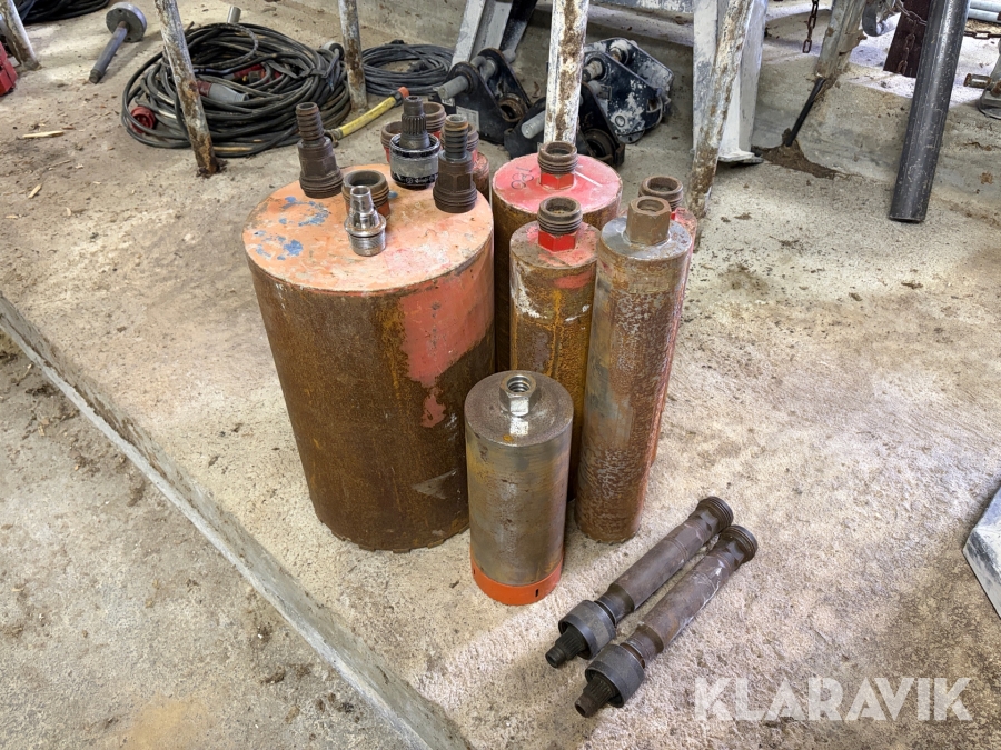 Diverse kärnborrar Hilti