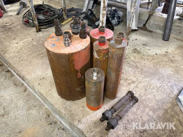Diverse kärnborrar Hilti