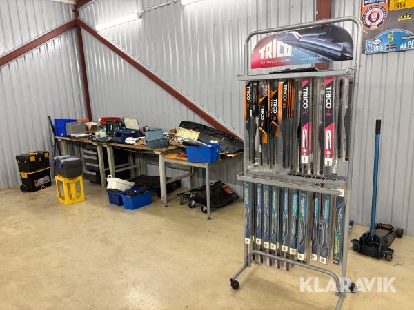 Garageutrustning verktyg / bord / domkraft