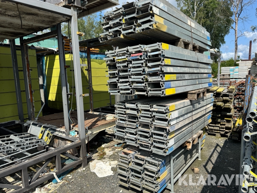 Stålplank Haki 2,5 m ca 272 st