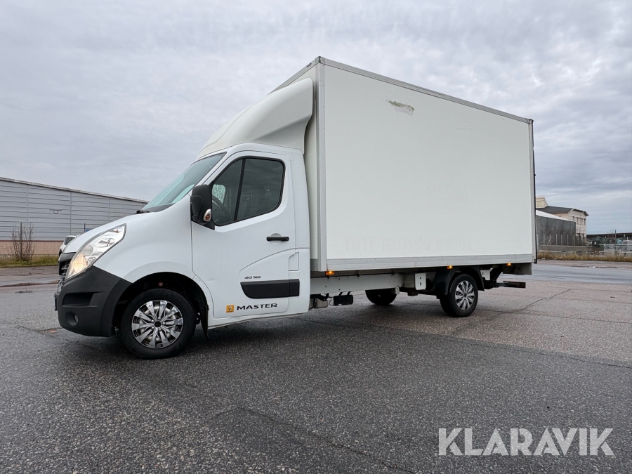 Skåpbil Renault Master dci165 med baklyft