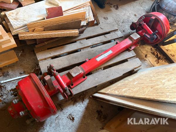 Axel med nav från Bigab