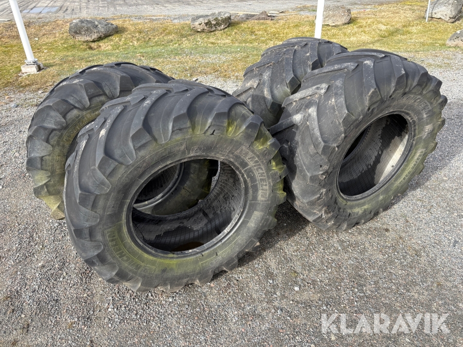 Traktordäck 4 st Michelin 460/70R24