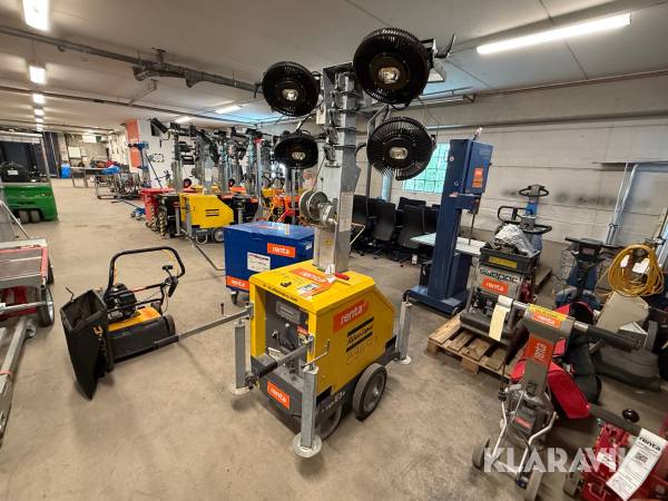Belysningsmast Atlas Copco HiLight E3+