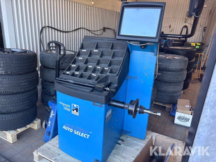 Däckbalanseringsmaskin Auto Select Mega Spin 1000 P Ver A