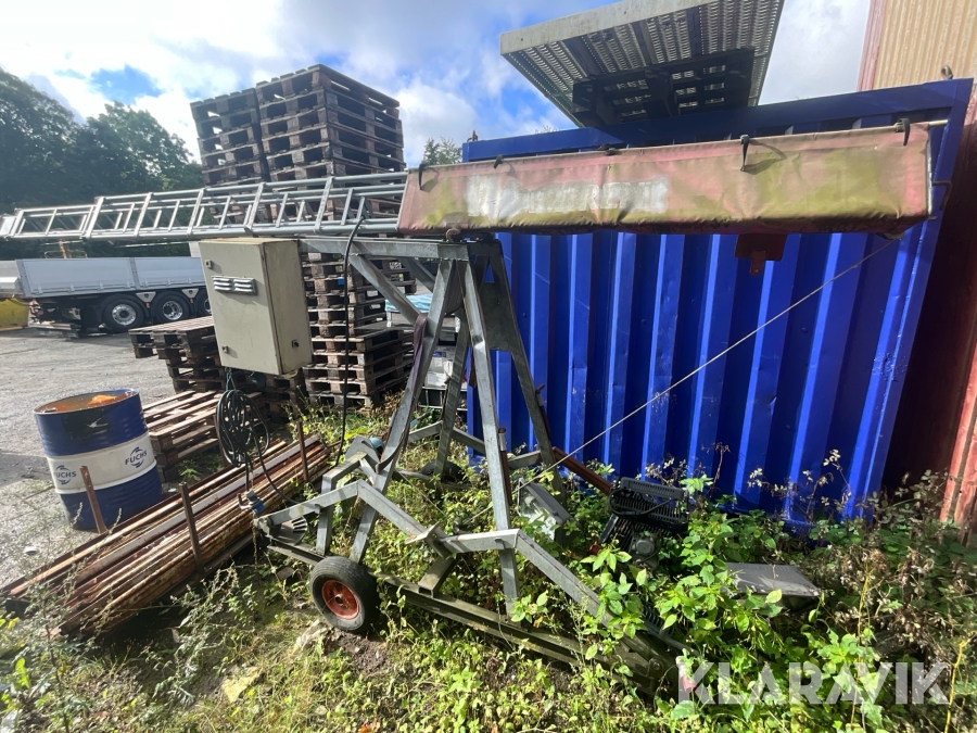 Belysningsmast 12 m