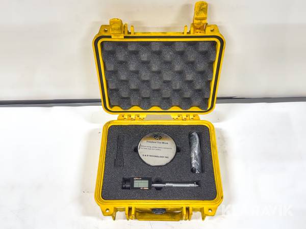 Portabel hårdhetsmätare med testblock G & R Technology HT-1000A
