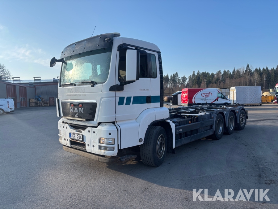 Lastbilschassi MAN Tgs 35.480 8X4-4 Bl