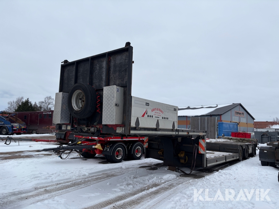 Maskintrailer Broshuis 3 AUD-44