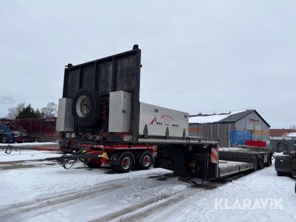 Maskintrailer Broshuis 3 AUD-44