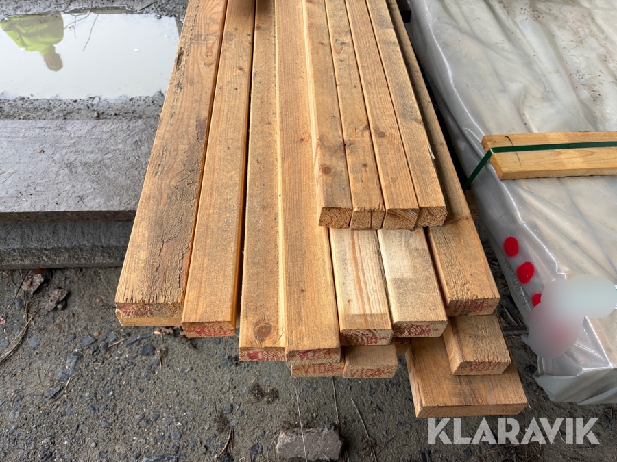 Parti med Reglar fas hörn Eskebo lärk och gran