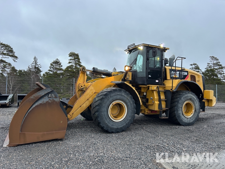 Hjullastare CAT 972M XE med skopa