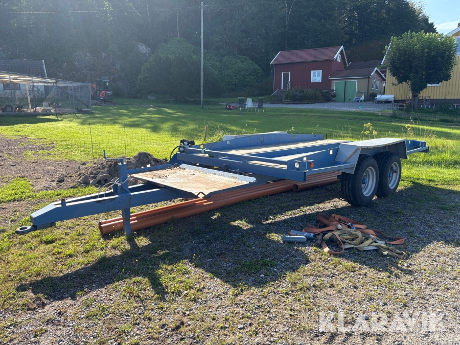 Maskintrailer Vårgårda Svets & Smide 7ton
