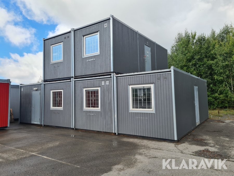 Bodetablering Kils Volymbyggen P6 / kontorsbodar / entre / wc bod 6st bodar