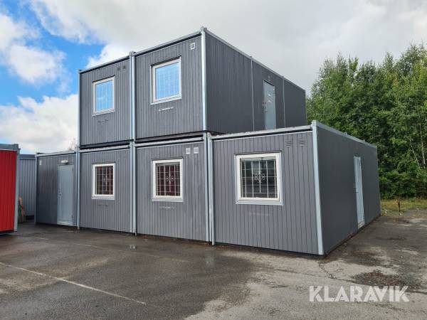 Bodetablering Kils Volymbyggen P6 / kontorsbodar / entre / wc bod 6st bodar