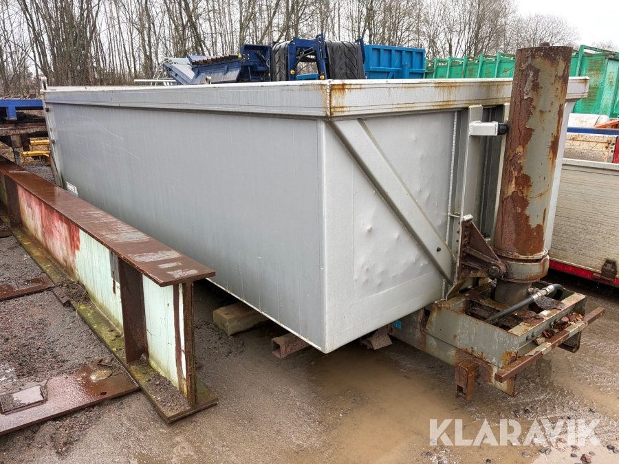 Tippflak/dumperflak med laxolås