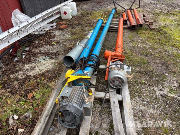 Spannmålsskruvar Akron / Nima 2st 7.5meter och 5meter