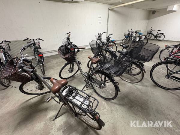 Parti med elcyklar Batavus Genova