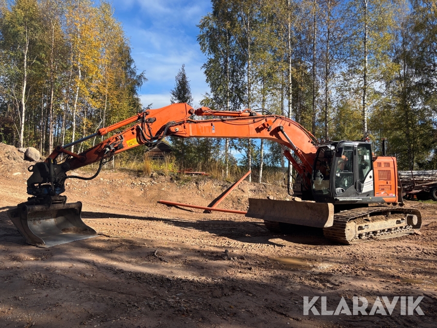 Grävmaskin Hitachi ZX225 USLC-6 med grävsystem & redskap
