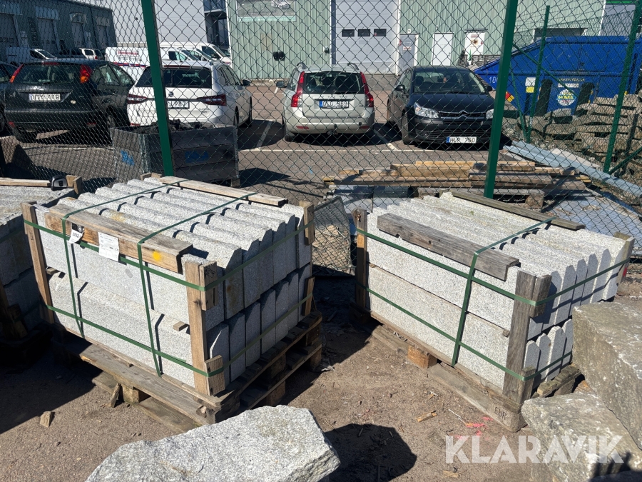 Flammad fasad kantsten Porto grå S:T Eriks 30 meter