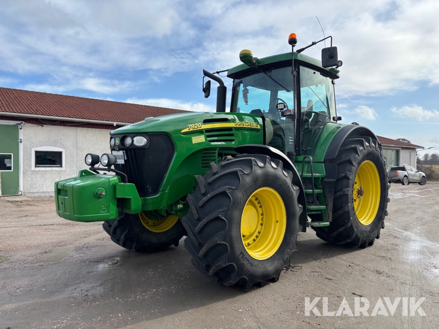 Traktor John Deere 7920 4wd Gps