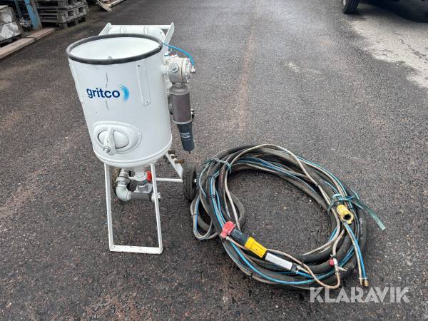 Blästeraggregat Gritco BM 60 MV W2
