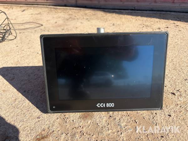 Isobus-skärm CCI 800