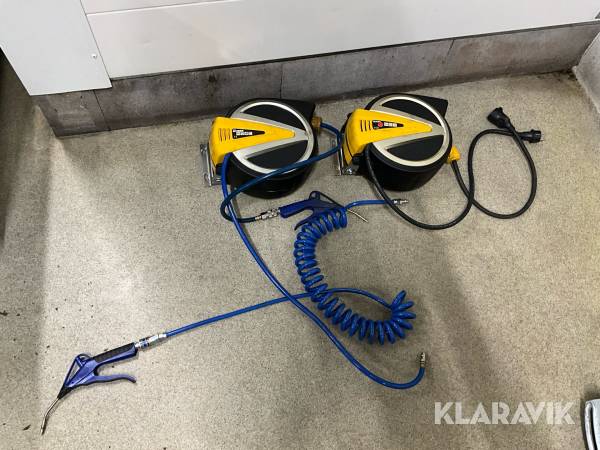 Sladd- och slangvinda Ironside 2 st, 12 m