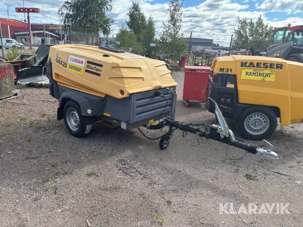Generator Atlas Copco Qax20