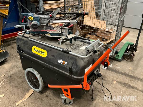 Kap och gersåg Bosch GCM 8 SJL med verktygsvagn