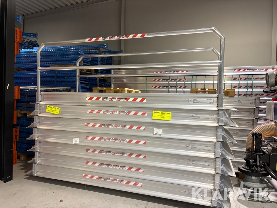 Gångbryggor Metalmec MM 350B0.10.32 7st