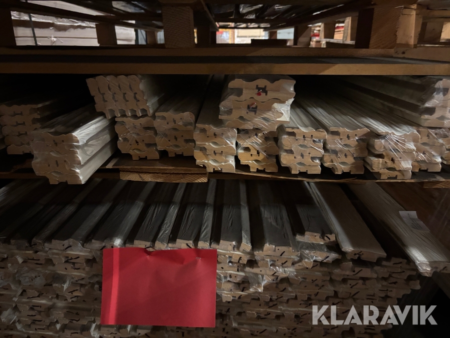 Golvlist / sockel Allmoge 16x60x2750mm vit 70st