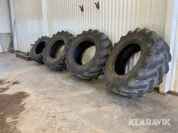 Lantbruksdäck Mitas/GoodYear 460/70R24/3st 405/70-28/1st