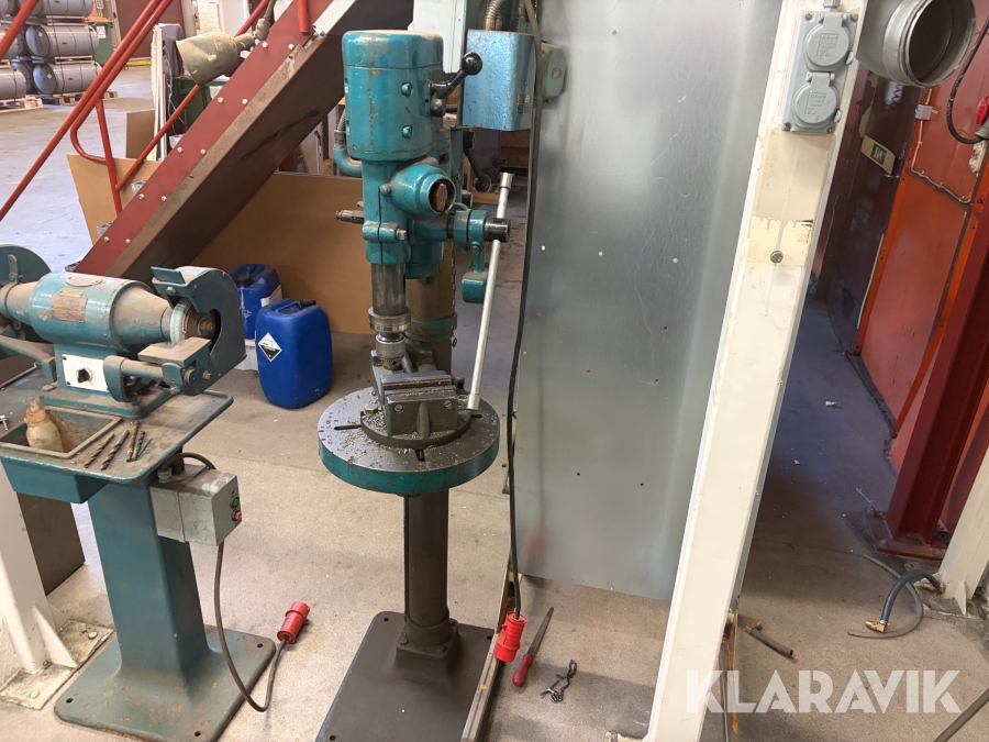 Pelarborr Arboga E100S med skruvstäd