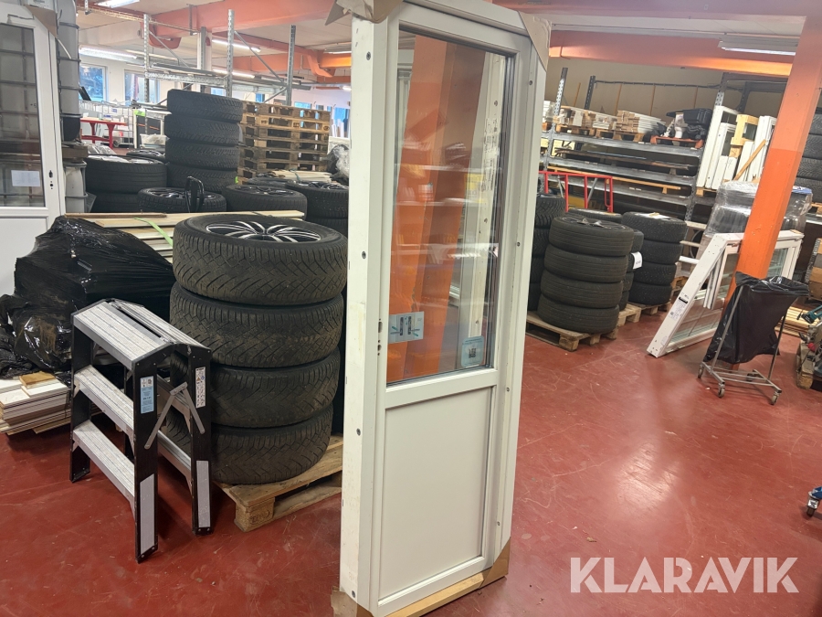 Fönsterdörr SP 750x2140 vänsterhängd, aluminiumutsida